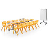 Tafel - Mobiele Plooitafel - Alpino 240 X 70 Cm