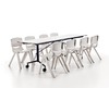 Tafel - Mobiele Plooitafel - Alpino 240 X 70 Cm