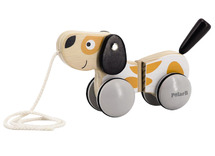 Trekfiguur - puppy - vrolijk - per stuk