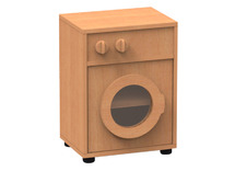 Speelmeubel, Trendy, Wasmachine - frame beuk - deurtjes beuk - per stuk