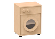 Speelmeubel, Trendy, Wasmachine - frame esdoorn - deurtjes esdoorn - per stuk