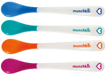 Eetgerei - bestek - Munchkin - hitte gevoelige lepels lange steel - set van 4