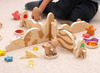 Speelgoed ruimte - verdelers - Tickit - hout - per set