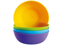 Eetgerei - bord - Munchkin - kommetjes fun color - set van 4