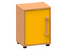 Speelmeubel, Trendy, Koelkast - frame beuk - deurtjes oranje - per stuk