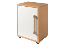 Speelmeubel, Trendy, Koelkast - frame beuk - deurtjes lichtblauw - per stuk