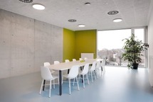 Tafel - Ogi A - 14 Personen - 420 cm x 110 cm x 76 cm - onderstel antraciet - blad antaciet - per stuk