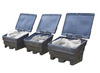 Outdoor - opbergers - zoutbakken laag - set van 3
