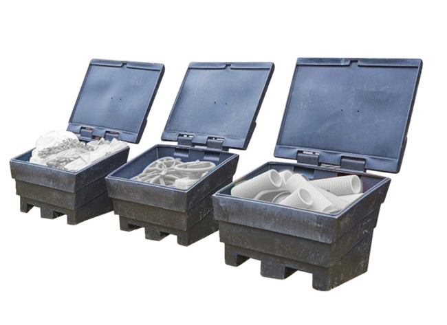 Outdoor - Opbergers - Zoutbakken Laag - Set Van 3