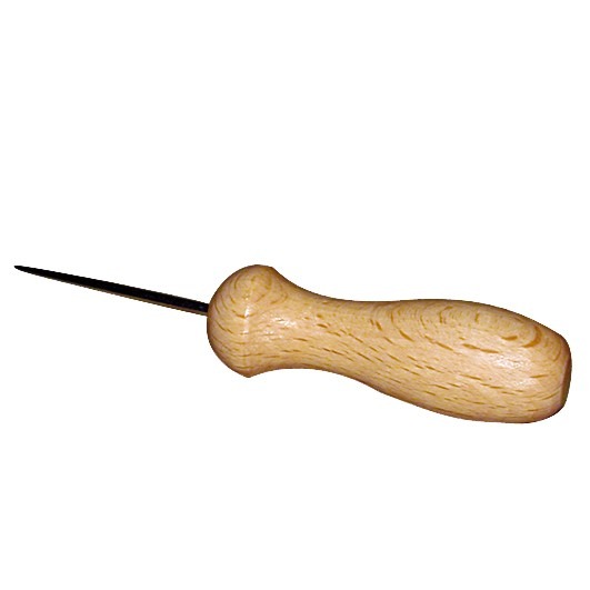 Prik - Naalden - Kort - Houten Steel - Set/12