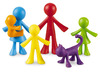 Sorteerfiguren - Learning Resources All About Me Family Counters - alles over mij - familie - per set
