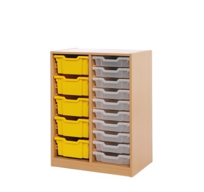 Kast Basic, Keuzekast, Ondiep, 2-koloms