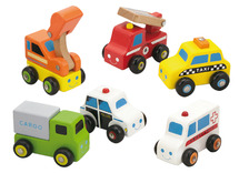 Voertuigen - themavoertuigen - Viga - set van 6 assorti
