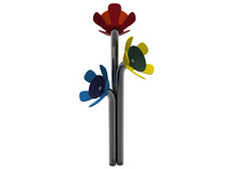 Outdoor - speelwand - muziek - harmony flowers