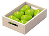 Voedingsset - imitatievoeding - groenten en fruit - Viga - kistjes - hout - per set