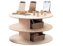 Speeltafel - hout - dubbele cable drum - per stuk