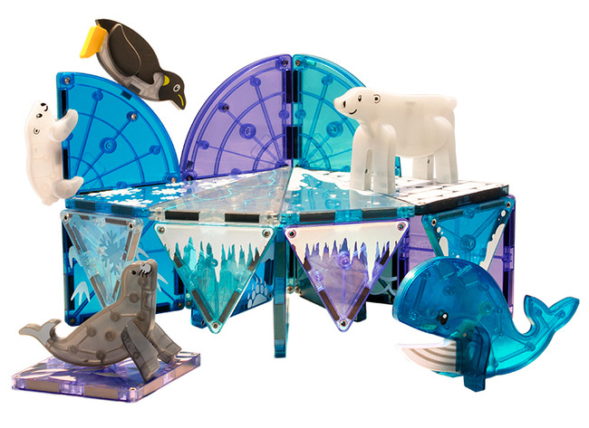 Constructie - Magna-tiles - Arctic Animals - 25 Stuks