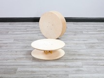 SPEELTAFEL - HOUT - LAGE CABLE DRUM - SET VAN 2