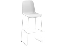 Zithoogte 80 cm - frame wit - kuip wit