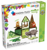 Constructie - magnatiles - jungle animals - 25 stuks