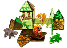 Constructie - MAGNA-TILES - jungle animals - 25 stuks