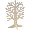 Juwelenhouder - boom - hout - per stuk