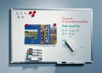 Whiteboard - Magnetisch - Wit - 90x60 Cm - Per Stuk