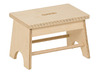 Poppenmeubel - bank - Dusyma Sitti - 30 x 20 x 20 cm - berk - per stuk