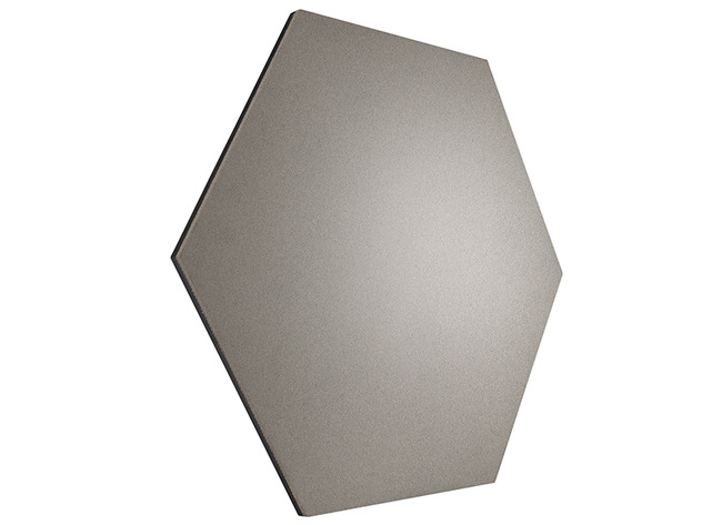 Bord - Prikbord - Zeshoekig - Taupe - Per Stuk
