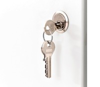 Kast - Hout - Locker - 14 Lockers Met Briefgleuf
