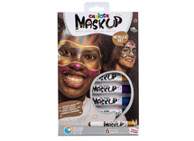 Schmink - Carioca - Mask Up - Metallic 6 Kleuren