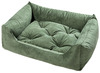Zitzak - Dusyma - knuffeleiland - 110 x 65 x 118 cm - groen - per stuk