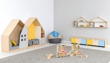 Quadro - Hangkast - Huis - 4 Vakken