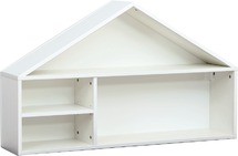 Quadro - Hangkast - Huis - 4 Vakken - esdoorn - backpanelcolour beige - per stuk