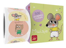 Belonen - Clavis - Muisje - beloningsstickers - set van 500