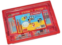 Potloden - waspotloden - Stabilo Woody 3in1 - set van 48 assorti