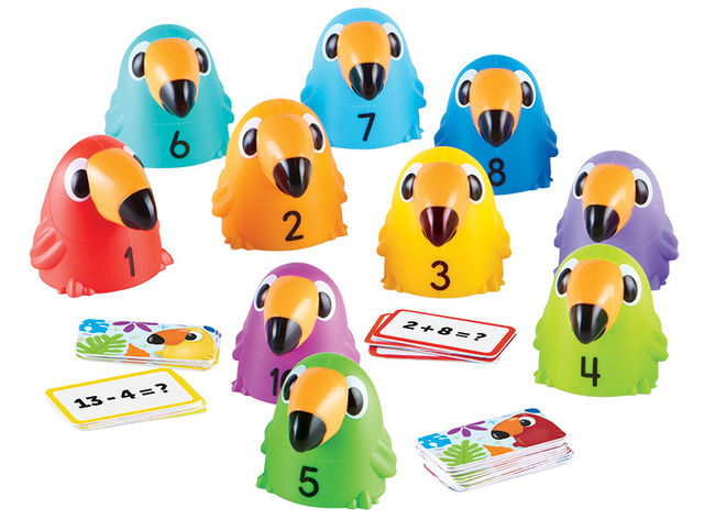 Spel - Rekenspel - Learning Resources Toucans To Ten - Toekans Tellen Tot 10 - Per Spel