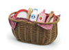 Keukenhoek - voedingswaren - hout - picknick set - set van 30