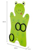 Doelen - werpspel - kikkerdoel met ringen