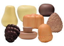 Modderkeuken - Yellow Door Feast of Nature - accessoires - herfstvruchten - set van 8