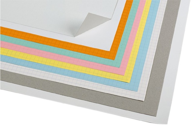 Karton - Bristol - Wit - Glad -  200 G -  55 X 73 Cm - Set Van 25