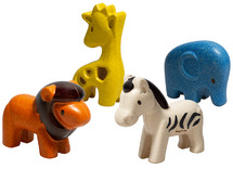 Dieren - Schattige Safaridieren 4St