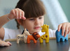 Fantasiehoek - schattige safaridieren - Plantoys - 4 stuks