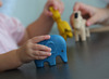Fantasiehoek - schattige safaridieren - Plantoys - 4 stuks