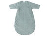 Slaapzak - Jollein - velvet rib met afritsbare mouw - 110 cm - sea green - per stuk