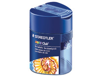 Slijper - Staedtler 512 - dubbel - driekantig - met opvangbakje - per stuk