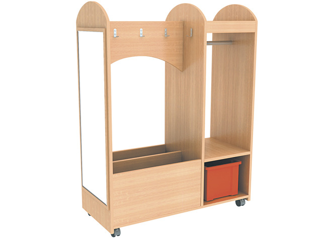 Speelmeubel - Verkleedmeubel Op Wieltjes - 90 X 120 X 40 Cm - Per Stuk