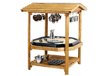 Buitenkeuken - tuff tray - huisje