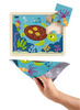 Puzzel set - zeedieren set/4