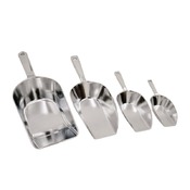 MODDERKEUKEN - ACCESSOIRES - METALEN SUIKERSCHEPPEN - SET VAN 4